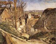 Paul Cezanne La Maison du pendu a Auvers-sur-Oise Spain oil painting artist